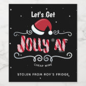 Jolly AF Weinetikett (Einzelnes Label)