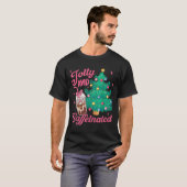 Jolly And Caffeinated Tis The Season Coffee Lover T-Shirt (Vorne ganz)