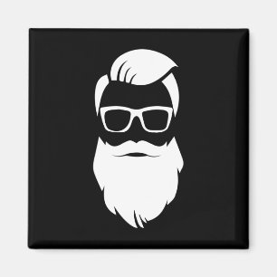 Jolly Angesagt Hipster Weihnachtsgeschenk Magnet