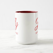 Jolly As F*** Funny Christmas Spirits Geschenk Tasse (Zentrum)