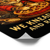 Jolly Biscuits Club We Knead Cat Xmas  Poster (Ecke)