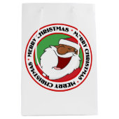 Jolly Black Saint Nicholas 2 Mittlere Geschenktüte (Vorderseite)