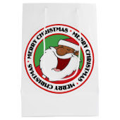 Jolly Black Saint Nicholas 2 Mittlere Geschenktüte (Rückseite)