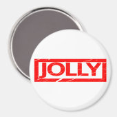 Jolly Briefmarke Magnet (Vorderseite/Rückseite)