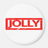 Jolly Briefmarke Magnet (Vorne)