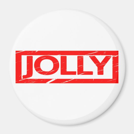 Jolly Briefmarke Magnet (Vorne)