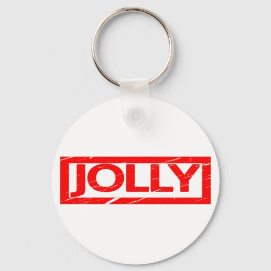 Jolly Briefmarke Schlüsselanhänger (Vorderseite)