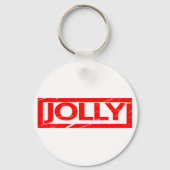 Jolly Briefmarke Schlüsselanhänger (Rückseite)