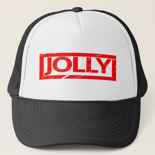 Jolly Briefmarke Truckerkappe (Vorderseite)