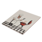 Jolly Chef Burger: Cook grilling hamburgers on BBQ Fliese (Seite)