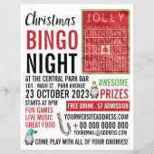 Jolly Christmas, Bingo Night Advertising Flyer (Vorne)
