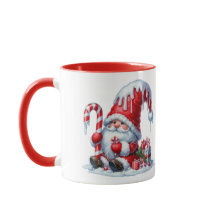 Jolly Christmas Elf Coffee Tasse