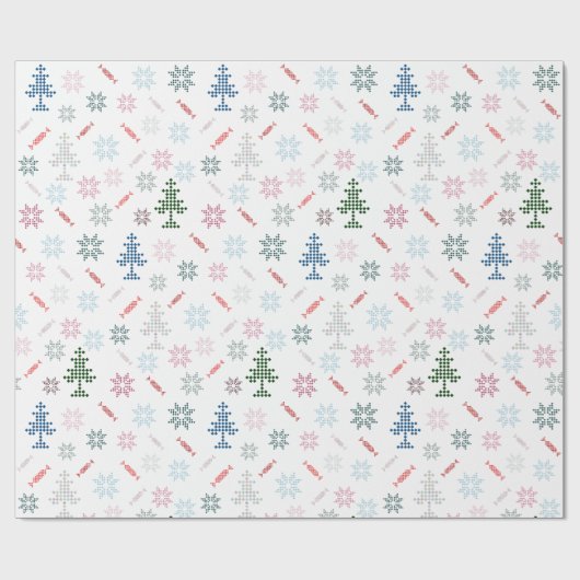 Jolly Christmas Geschenkpapier (Flach)