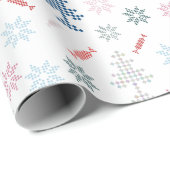 Jolly Christmas Geschenkpapier (Rolleneckpunkt)