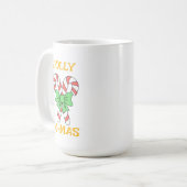 JOLLY CHRISTMAS KAFFEETASSE (Vorderseite Links)