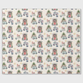 Jolly Christmas Magic Wrapping Paper | Geschenkwra Geschenkpapier (Flach)