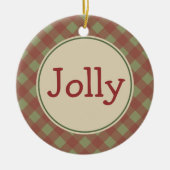 Jolly Christmas Ornament (Vorne)
