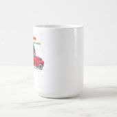 Jolly Christmas Overloaded Truck Kaffeetasse (Mittel)