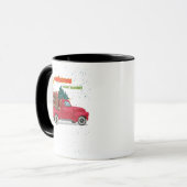Jolly Christmas Overloaded Truck Tasse (Vorderseite Links)