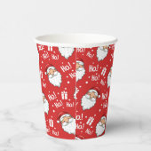 Jolly Christmas Santa Claus Pappbecher (Rechts)