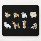 Jolly Corgis Mousepad (Vorne)