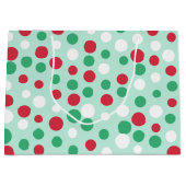 Jolly Dots-Geschenktasche Große Geschenktüte (Vorderseite)