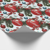 Jolly Elf Jamboree Geschenkpapier (Ecke)