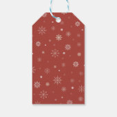 Jolly Father Christmas Gnome Weihnachtsgeschenk Ta Geschenkanhänger (Rückseite)