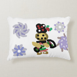 Jolly Gingerbread Dekokissen