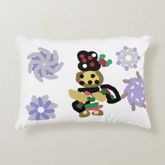 Jolly Gingerbread Dekokissen (Vorderseite)