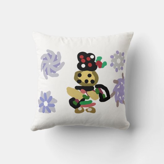 Jolly Gingerbread Kissen (Rückseite)