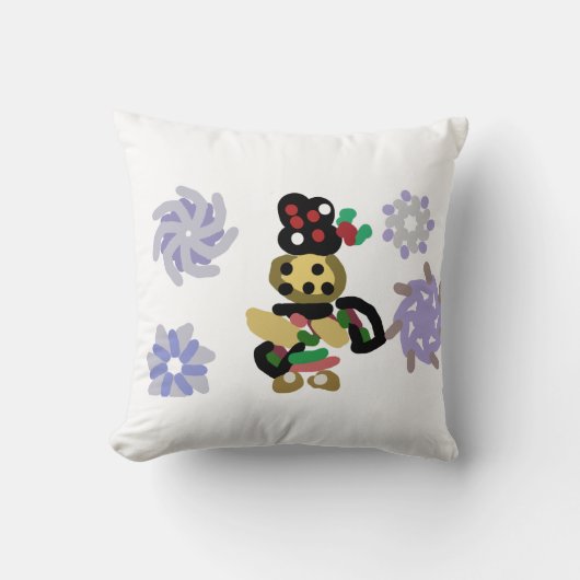 Jolly Gingerbread Kissen (Vorderseite)