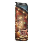 Jolly Gingerbread Scene Thermosbecher (Nach rechts gedreht)