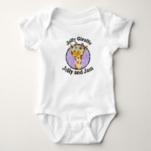 Jolly Giraffe Jelly und Jam Baby Strampler
