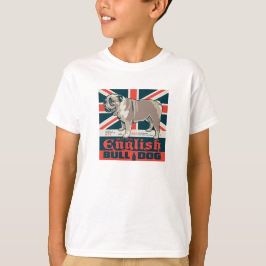Jolly Good English Bulldog T-Shirt (Vorderseite)