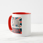 Jolly Good English Bulldog Tasse (Vorderseite Links)