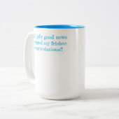 Jolly Good gratuliert Zweifarbige Tasse (Vorderseite Links)