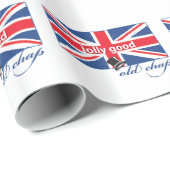 Jolly gut alter Kerl! Geschenkpapier (Rolleneckpunkt)