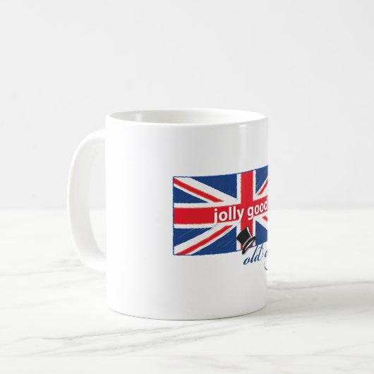 Jolly gut alter Kerl! Kaffeetasse (Vorderseite Links)