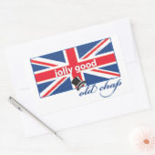 Jolly gut alter Kerl! Rechteckiger Aufkleber (Umschlag)