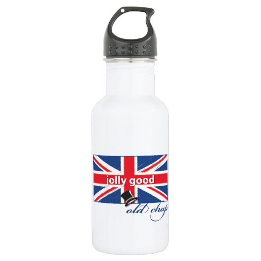 Jolly gut alter Kerl! Trinkflasche (Vorderseite)