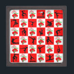 JOLLY GYMNASTICS CHRISTMAS DESIGN SCHACHTEL<br><div class="desc">Dieses faszinierende und dynamische Gymnast erledigt Cartoräder, drehe und Drehungen für unser fröhliches Gymnastik Weihnachtsdesign auf Verpackungspapier, Ziergegenständen, Geschenktaschen, Weihnachtsgeschenktaschen und vielem mehr. Dieser fantastische und erstklassige Gymnast würde lieber jede Minute des Tages Gymnastik verbringen. Dieses festliche Gymnastik-Holiday-Design ist ein Geschenk für Geburtstage, Feiertage oder jeden Anlass, nicht nur Weihnachten....</div>