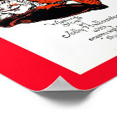 Jolly Halloween Beängstigend Sights Thrillers Vint Poster (Ecke)