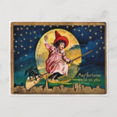 Jolly Hallowe'en Postcard Feiertagspostkarte (Vorderseite)