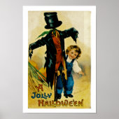 Jolly Halloween Scarecrow Poster (Vorne)