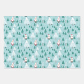 Jolly Holiday Christmas Geschenkpapier Set (Vorderseite 3)
