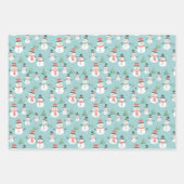Jolly Holiday Christmas Geschenkpapier Set (Vorderseite)