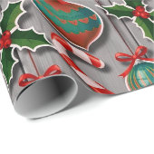 Jolly Holiday Jumble Geschenkpapier (Rolleneckpunkt)