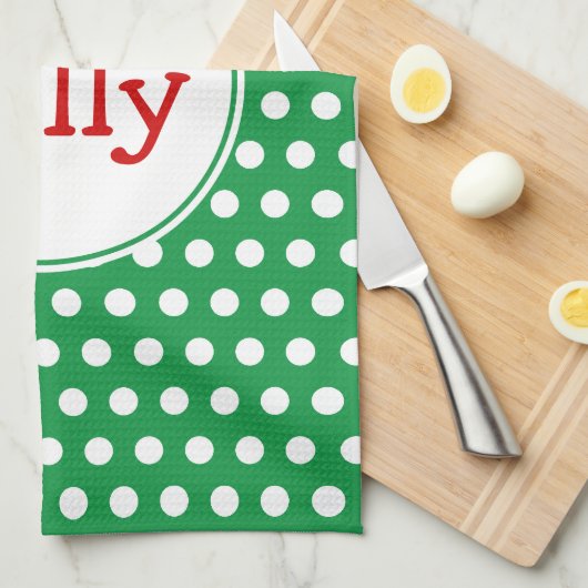 Jolly Holiday Kitchtuch Geschirrtuch (Viertel Falte)