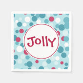 Jolly Holiday Napkins Serviette (Vorderseite)